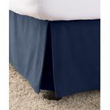 Elegance Linen Bedskirts Navy - Navy Blue Bed Skirt