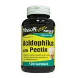 "Acidophilus with Pectin, 100 Capsules, Mason Natural"