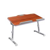 Kavalan Portable Stand/Bed & Breakfast Laptop Tray Metal/Manufactured Wood in Brown, Size 13.0 H x 23.0 W x 11.8 D in | Wayfair KAV-DK04