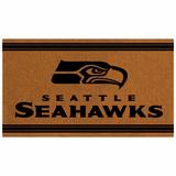 Brown Seattle Seahawks 30'' x 18'' Logo Turf Mat