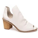 Carlita Peep Toe Bootie - White - Chinese Laundry Boots