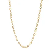 "10K Gold Fancy Link Necklace, Women's, Size: 20"", Yellow"