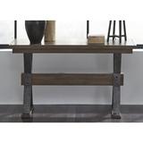 Greyleigh™ Millville Console Table Wood/Metal in Brown, Size 30.0 H x 52.0 W x 16.0 D in | Wayfair 995A74A324E64BD497CB6B96F06392BF