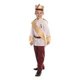Dress Up America Boys' Costume Outfits - Royal Prince Dress-Up Set - Toddler & Boys