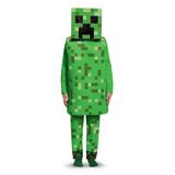 Disguise Boys' Costume Outfits - Minecraft Creeper Deluxe Dress-Up Set - Boys