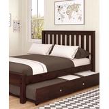 Donco Kids Beds DARK - Dark Brown Full Contempo Trundle Bed