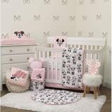 Disney Minnie Mouse Nursery 6 Piece Crib Bedding Set Polyester/Cotton Blend in Pink, Size 36.0 W in | Wayfair 4692612