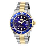 Invicta Men's Watches - Blue & Two-Tone-Plated Pro Diver Quartz Three-Hand Watch