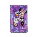 Disney Minnie Mouse & Daisy Duck, Friends Forever Toddler Blanket Polyester in Indigo | Wayfair 6175210
