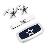 Men's Navy Dallas Cowboys 3-Piece Cushion Gift Set