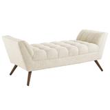 Response Medium Upholstered Fabric Bench EEI-1789-BEI