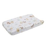 Carter's® Disney Winnie the Pooh Classic 100% Cotton Quilted Changing Pad Cover Cotton, Size 16.0 H x 32.0 W x 6.0 D in | Wayfair 8893356