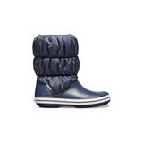 Crocs Navy / White Women’S Winter Puff Boot Shoes