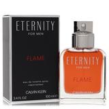 Eternity Flame For Men By Calvin Klein Eau De Toilette Spray 3.4 Oz