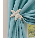 Park Designs Curtain Holdbacks - Starfish Curtain Tieback - Set of Two