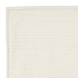 Maddie Channel Stitched Coverlet Parchment Full/Queen - Ballard Designs