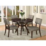 Latitude Run® Smauldon 5 Piece Dining Set Wood/Upholstered Chairs in Brown, Size 30.0 H in | Wayfair EB48F5E055D54160AADC360B18DEC667