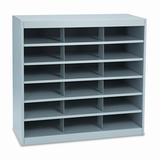 Safco Products Company E-Z Sort® Project Center Floor Organizer Metal in Gray, Size 60.0 H x 37.5 W x 15.75 D in | Wayfair 9274GR