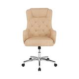 Red Barrel Studio® Schum Upholstered Task Chair Upholstered in Brown, Size 45.0 H x 28.5 W x 28.5 D in | Wayfair 7FC386DFC76E426F8378B569E82B3192