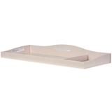 Evolur Universal Changing Table Topper Wood in Pink, Size 6.75 H x 45.7 W x 21.5 D in | Wayfair 851-BL
