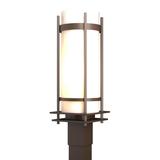 Hubbardton Forge Banded 22 Inch Tall Outdoor Post Lamp - 345895-1012