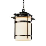 Hubbardton Forge Banded 22 Inch Tall Outdoor Hanging Lantern - 365894-1012
