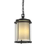 Hubbardton Forge Meridian 12 Inch Tall Outdoor Hanging Lantern - 365610-1004