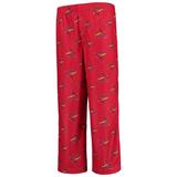 Youth Red St. Louis Cardinals Team Color Printed Logo Pants