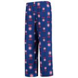 Youth Royal Chicago Cubs Team Color Printed Logo Pants