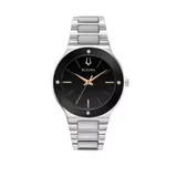 Bulova Men's Silver Tone Stainless Steel Millenia Bracelet Watch