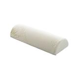 Cheer Collection Pillows White - White Memory Foam Ergonomic Foot Rest & Leg Cushion