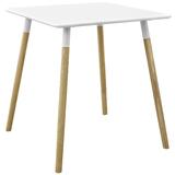 "Continuum 28"" Square Dining Table EEI-2667-WHI-SET"