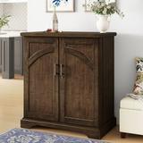 Darby Home Co Brisco Bar Cabinet in Brown, Size 43.0 H x 22.0 D in | Wayfair D8EC2A3C8A7D4FFCA1A49FF1B458C1C6