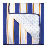 Harriet Bee Amayah Sports Baby Blanket Cotton Blend in Blue/Orange, Size 45.0 H x 36.0 W x 0.5 D in | Wayfair 0AF328CE0CC44C3B9EA3904C629CA6DB