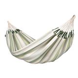 LA SIESTA Brisa Double Classic Hammock Olefin in Gray/Brown, Size 157.0 W x 71.0 D in | Wayfair BRH18-14