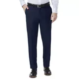 Haggar® Men's Premium Comfort 4-Way Stretch Slim Fit Flat Front Dress Pants, Blue, 30 x 30