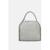 Shoulder Bag With Silver-tone Chain - Gray - Stella McCartney Shoulder Bags