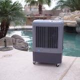 Hessaire 3100 CFM Outdoor Portable Evaporative Cooler, Polypropylene, Size 38.0 H x 24.0 W x 16.0 D in | Wayfair MC37M