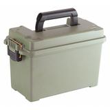 PLANO MOLDING 171200 7"W Olive Drab Green Portable Tool Box, Matte