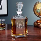 Home Wet Bar Argos Statesman Personalized 23 oz. Whiskey Decanter Glass, Size 10.75 H x 5.0 W in | Wayfair 4452