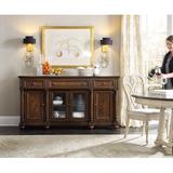 Hooker Furniture Leesburg 72" Wide 3 Drawer Sideboard Wood in Brown, Size 38.25 H x 72.0 W x 20.0 D in | Wayfair 5381-75900