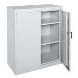 Sandusky Cabinets Classic Series 3 - Shelf Storage Cabinet Stainless Steel in Gray, Size 42.0 H x 36.0 W x 24.0 D in | Wayfair CA21362442-05