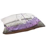 Tucker Murphy Pet™ Burkart the Kazusa Sea Route Designer Pillow Fleece, Polyester in Pink, Size 6.0 H x 29.5 W x 19.5 D in | Wayfair