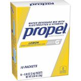 PROPEL 01090 Beverage Powder Mix with Electrolytes 16 oz., Lemon, Pk10