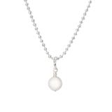 Five Little Birds Girls' Necklaces - Silvertone & Imitation Pearl Necklace