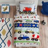 Zoomie Kids Rendon Toddler Bedding Set Polyester in Blue/Navy | Wayfair 42C9552F2CE74202A97E686C81133A4D