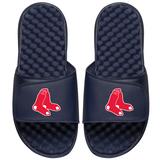 "Youth ISlide Navy Boston Red Sox Primary Logo Slide Sandals"