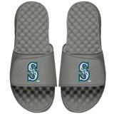 Youth ISlide Gray Seattle Mariners Alternate Logo Slide Sandals