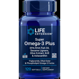 Super Omega-3 Plus EPA/DHA Fish Oil, Sesame Lignans, Olive Extract, Krill & Astaxanthin, 120 softgels