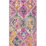 "Madison 300 Collection 5'-3"" X 7'-6"" Rug in Ivory And Blue - Safavieh MAD304M-5"